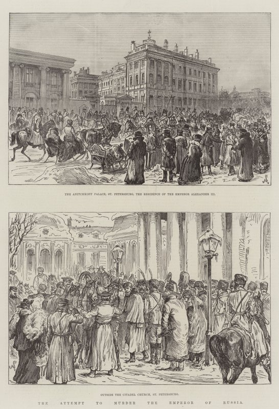 The Attempt to Murder the Emperor of Russia by Johann Nepomuk Schonberg