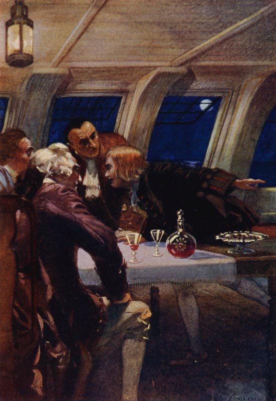 Illustration for Treasure Island by John Cameron