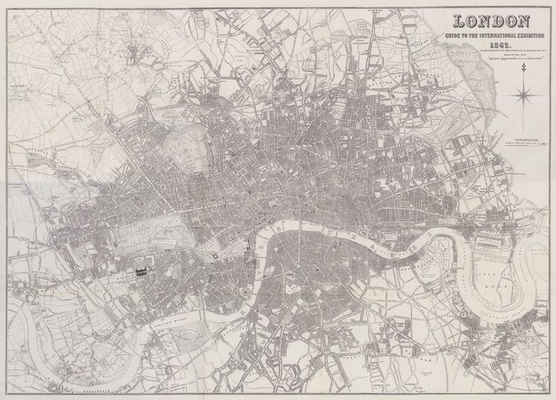 London, Guide to the International Exhibition by John Dower
