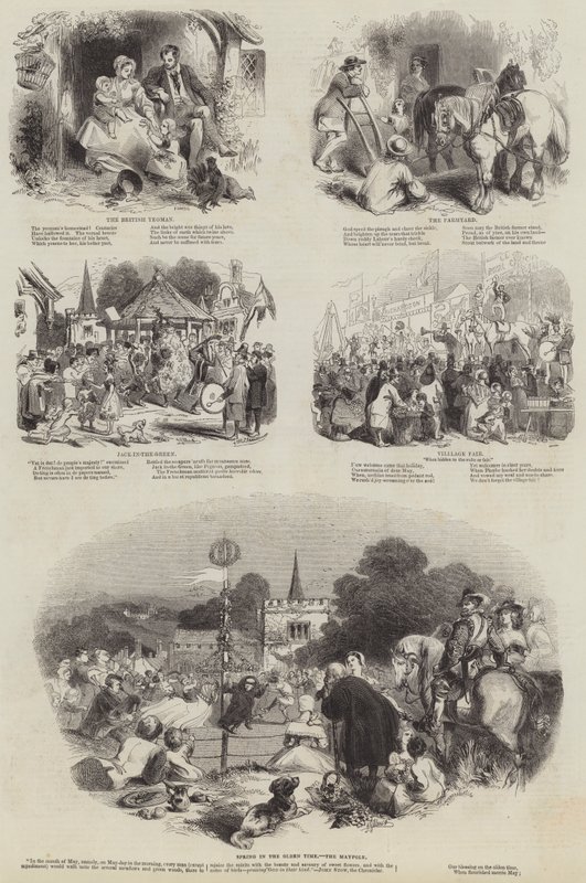Spring Life in Town and Country by John Gilbert