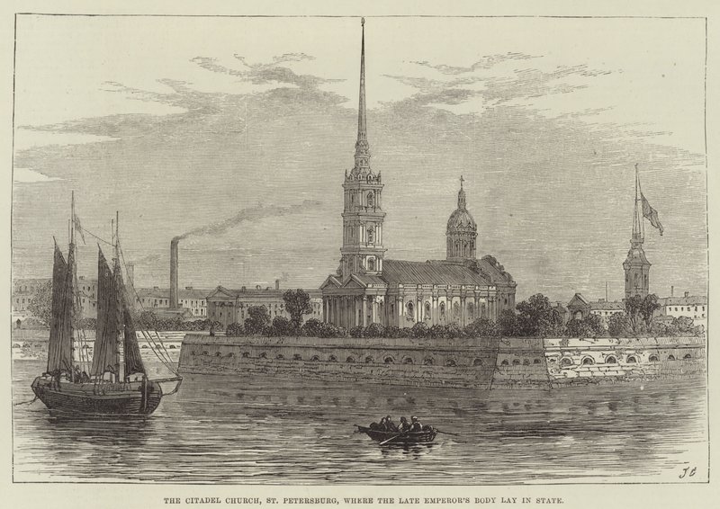 The Citadel Church, St Petersburg, Where the Late Emperor