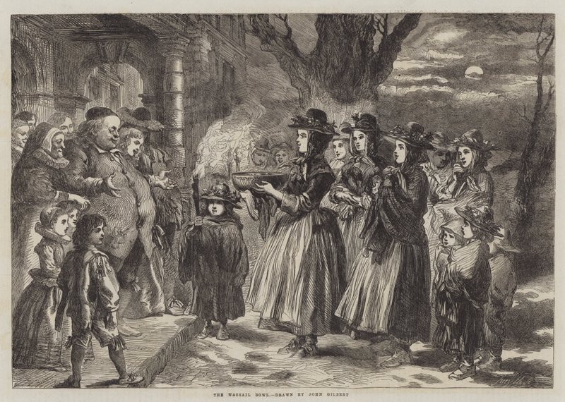 The Wassail Bowl by John Gilbert
