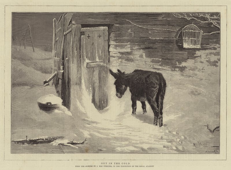 Out in the Cold by John MacWhirter