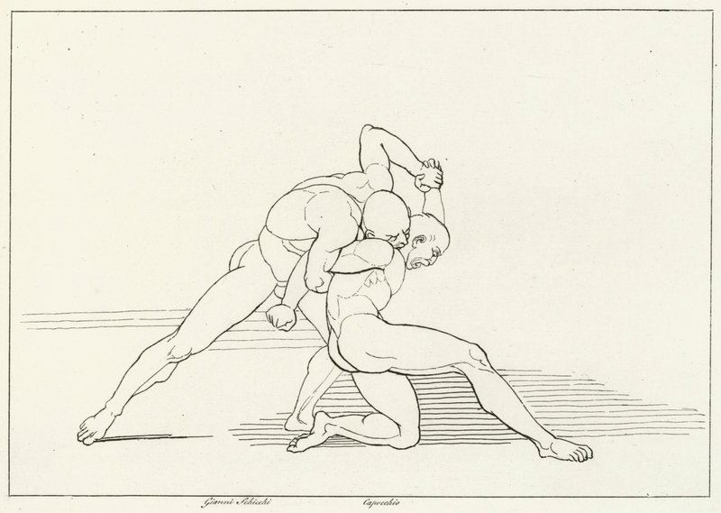 Impostors, Inferno, Canto 30 by John (after) Flaxman