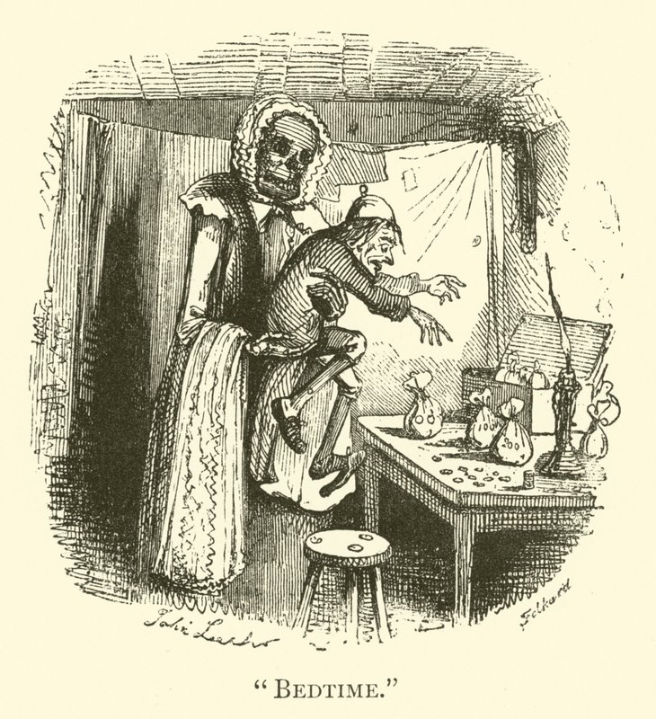 Bedtime by John (after) Leech