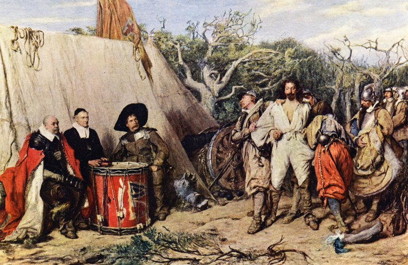A Drum-Head Court-Martial by John (after) Pettie