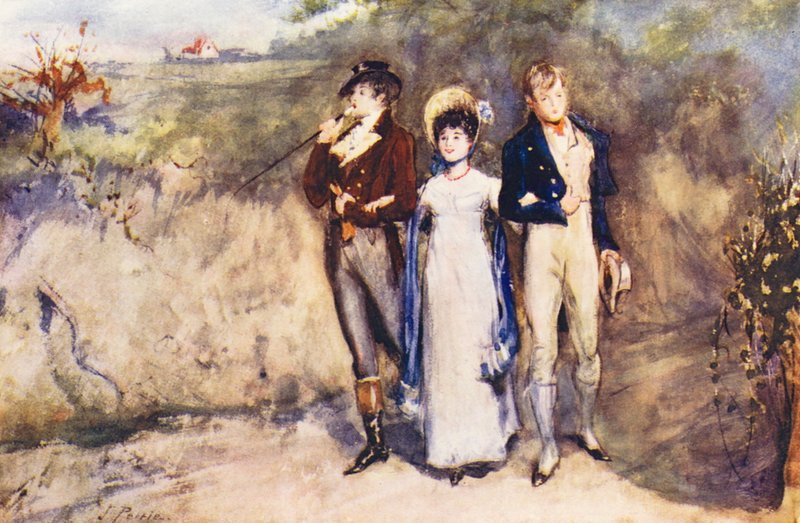 Two Strings to Her Bow by John (after) Pettie
