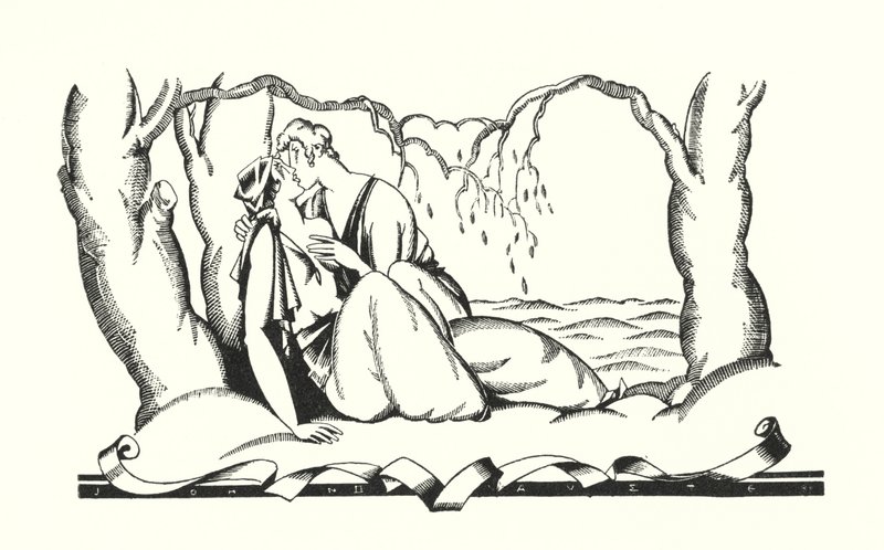 Illustration for Don Juan by Lord Byron by John Austen