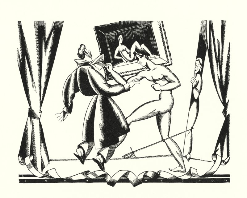 Illustration for Don Juan by Lord Byron by John Austen