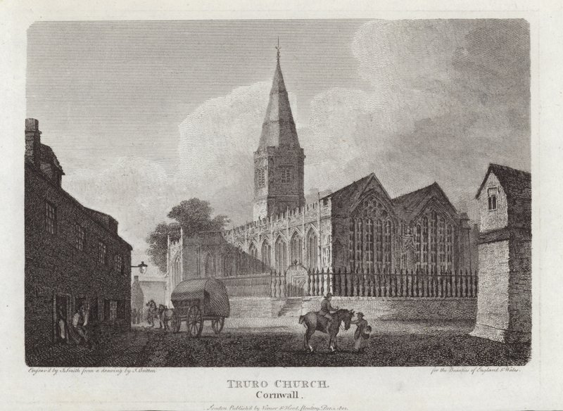 Truro Church, Cornwall by John Britton