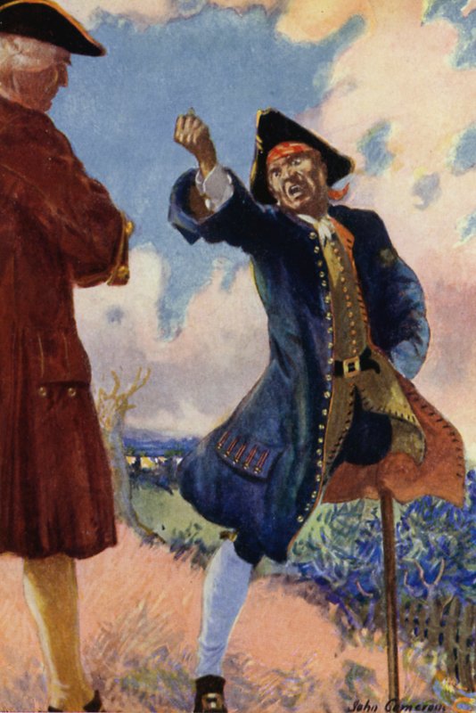 Illustration for Treasure Island by John Cameron