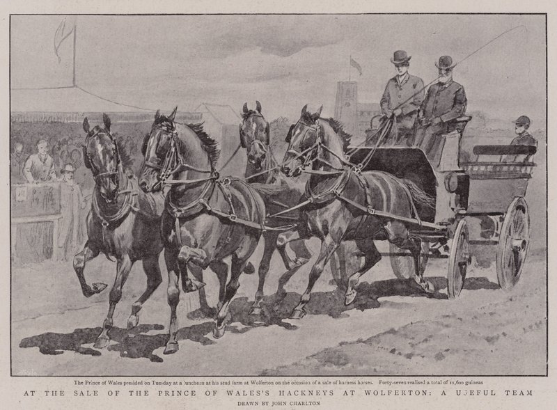 At the Sale of the Prince of Wales