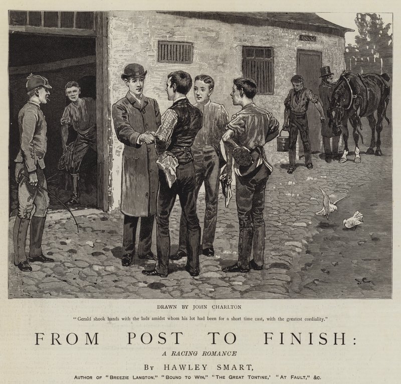 From Post to Finish, a Racing Romance by John Charlton