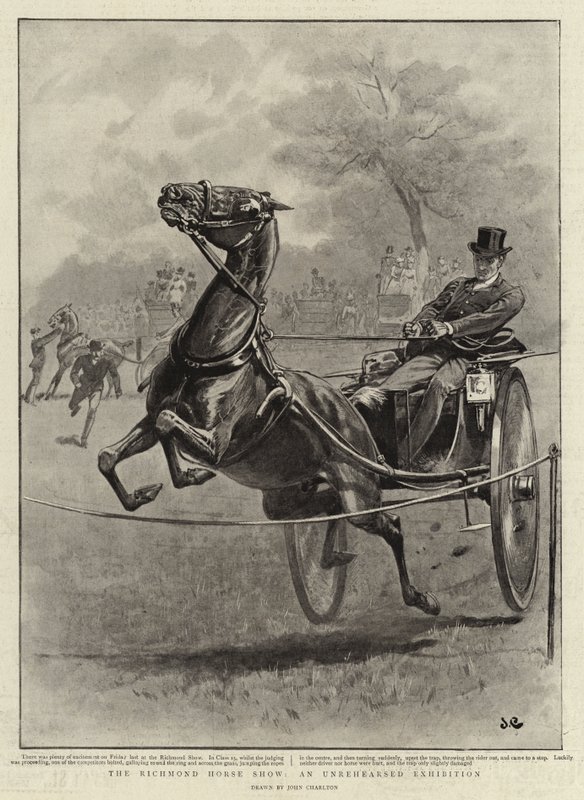 The Richmond Horse Show, an Unrehearsed Exhibition by John Charlton