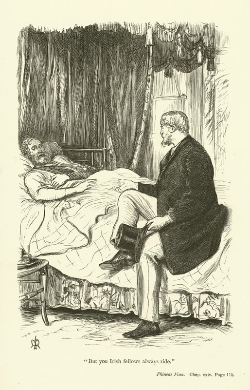 Illustration for Phineas Finn by Anthony Trollope by John Everett Millais