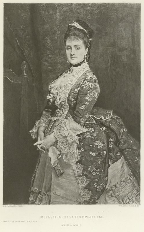 Mrs H L Bischoffsheim by John Everett Millais