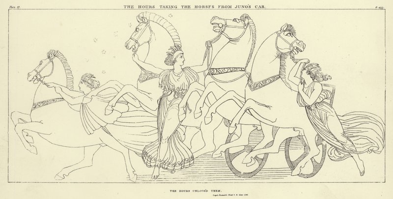 The Hours Taking the Horses from Juno