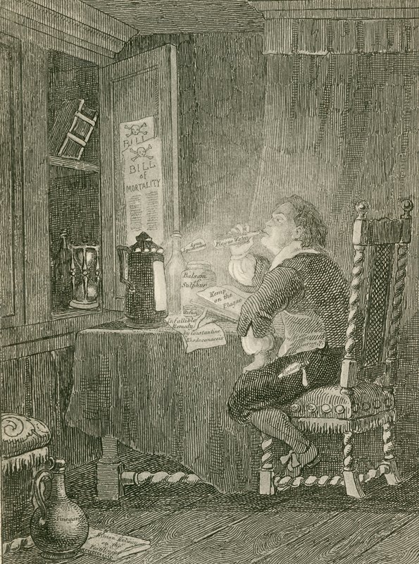 Blaize Tasting the Plague Medicines by John Franklin