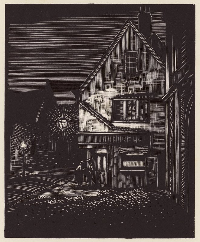 Cambridge: Peas Hill by John Frederick Greenwood