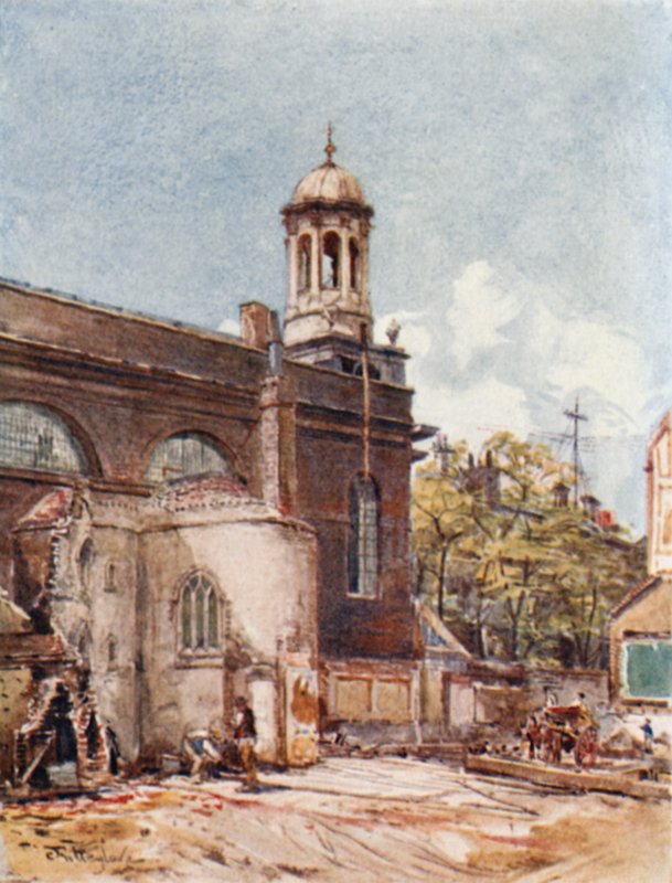 Recently-Discovered Apse of All Hallow