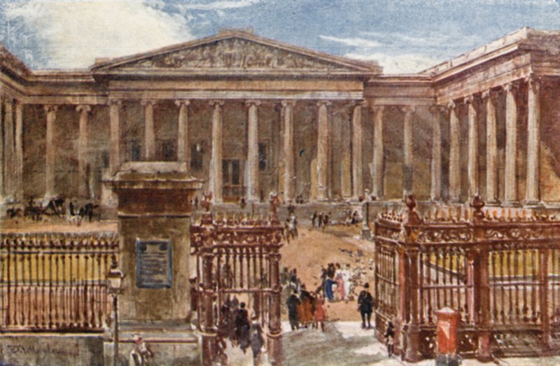 The British Museum by John Fulleylove