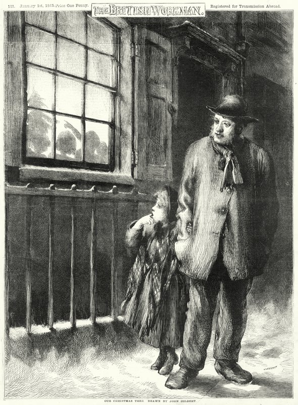 Our Christmas Tree by John Gilbert