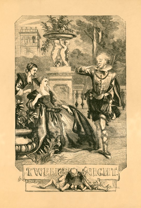Twelfth Night by John Gilbert