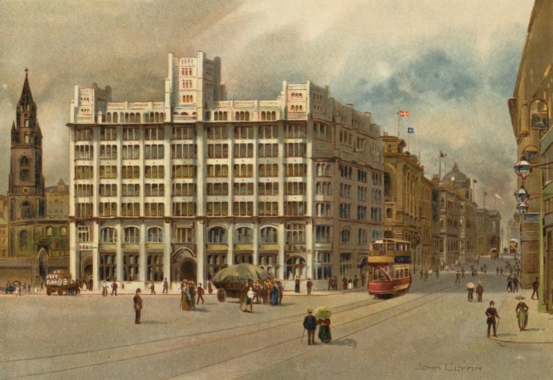 Liverpool: Tower Building and Water Street by John Glynn