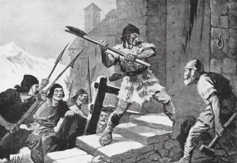 Revolt of the People of Appenzell and St Gall by John Harris Valda