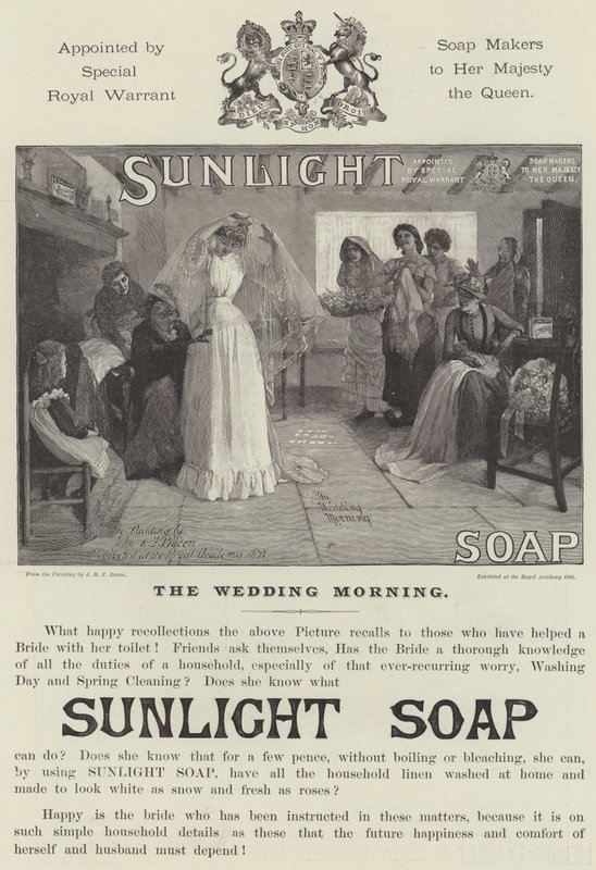 Advertisement, Sunlight Soap by John Henry Frederick Bacon