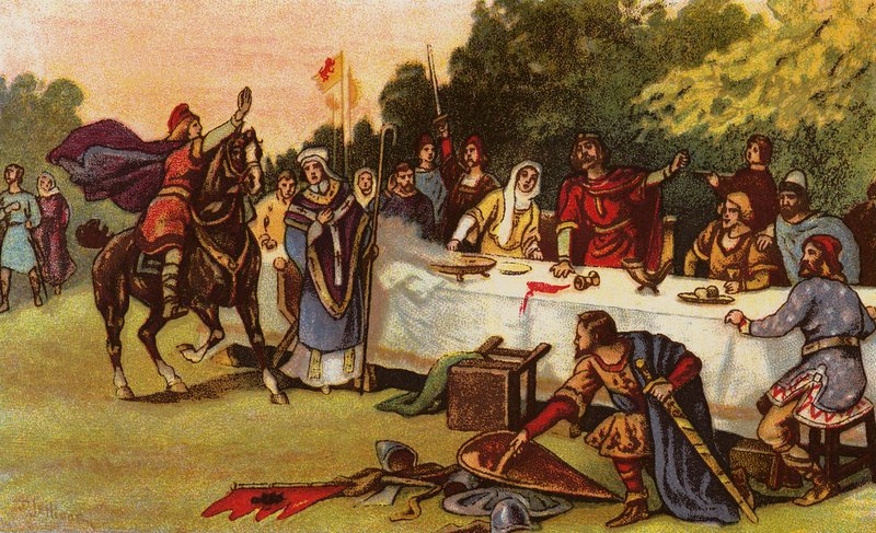 Harold hearing of William the Conqueror