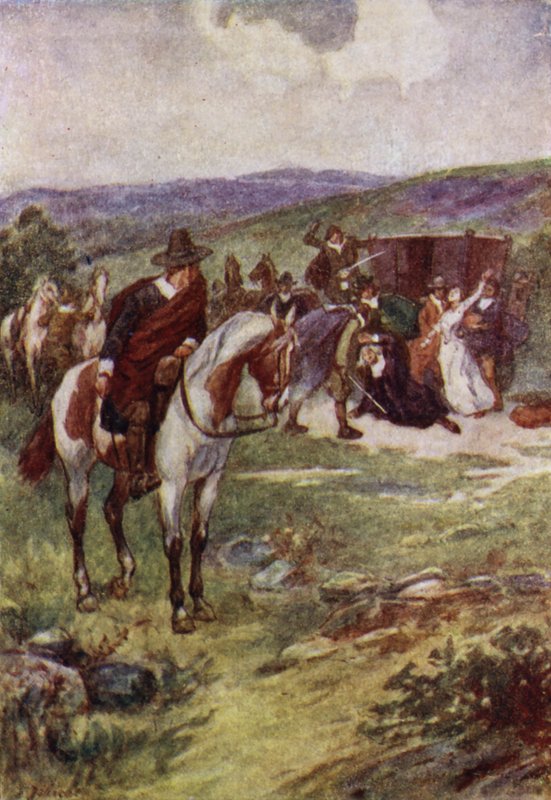 Murder of James Sharp, Archbishop of St Andrews by Militant Covenanters, Magus Muir, Scotland by John Jellicoe