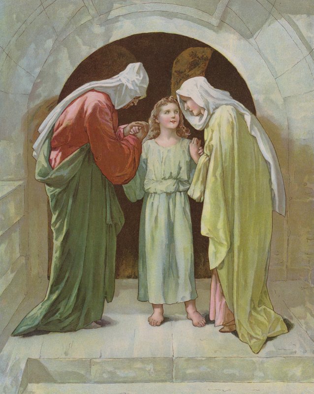 Joseph and Mary Found Jesus in the Temple by John Lawson