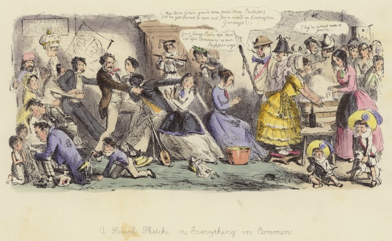 A Social Sketch, or, Everything in Common by John Leech