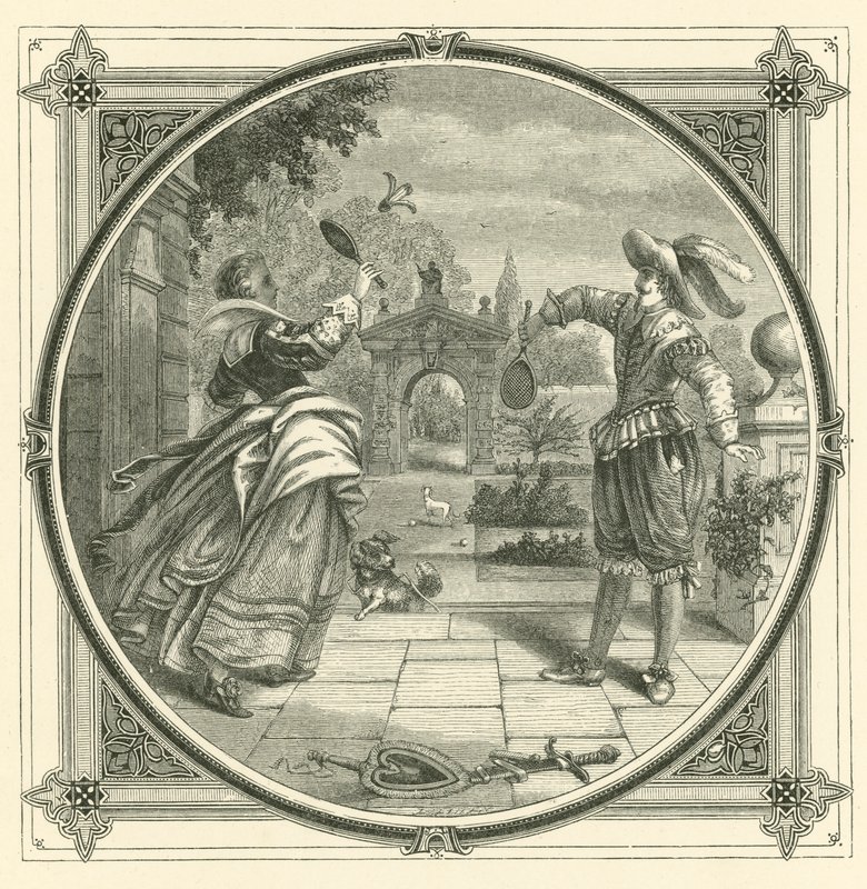 Love, like a ball, requires to be thrown back by John Leighton