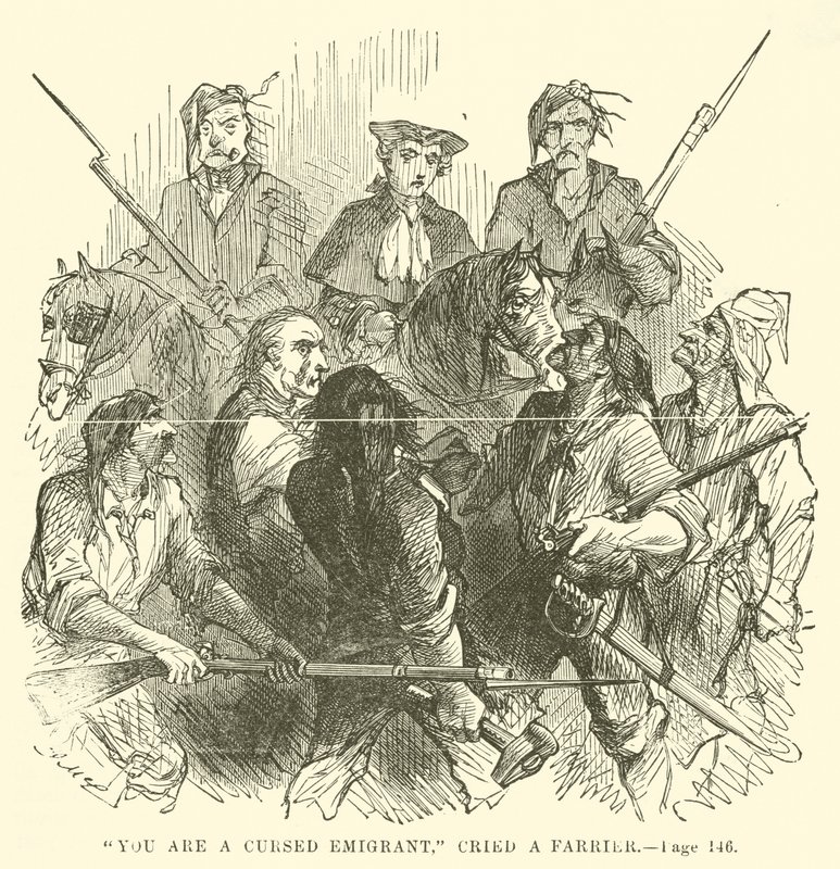 Illustration for A Tale of Two Cities by Charles Dickens by John McLenan