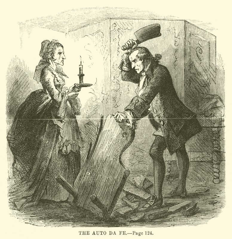 Illustration for A Tale of Two Cities by Charles Dickens by John McLenan
