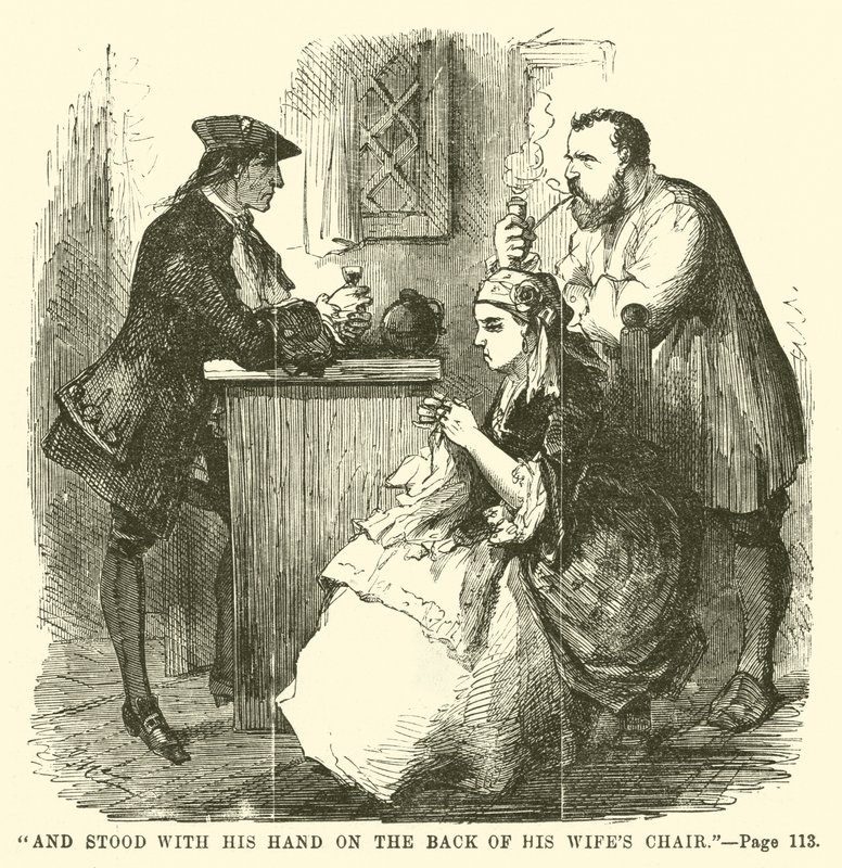 Illustration for A Tale of Two Cities by Charles Dickens by John McLenan