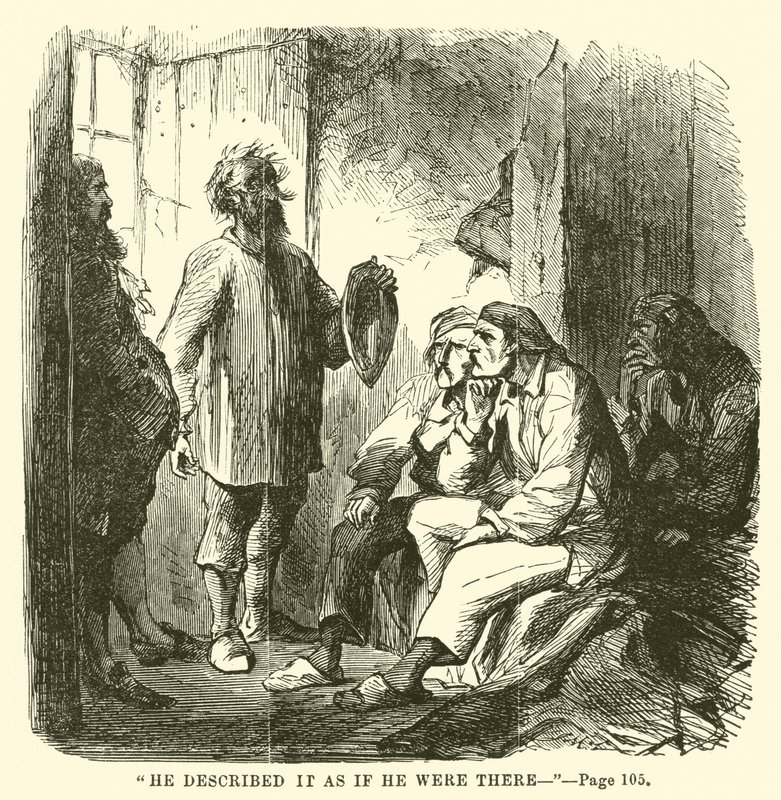 Illustration for A Tale of Two Cities by Charles Dickens by John McLenan