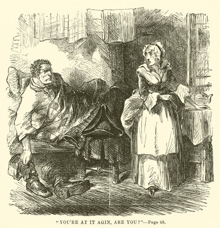 Illustration for A Tale of Two Cities by Charles Dickens by John McLenan