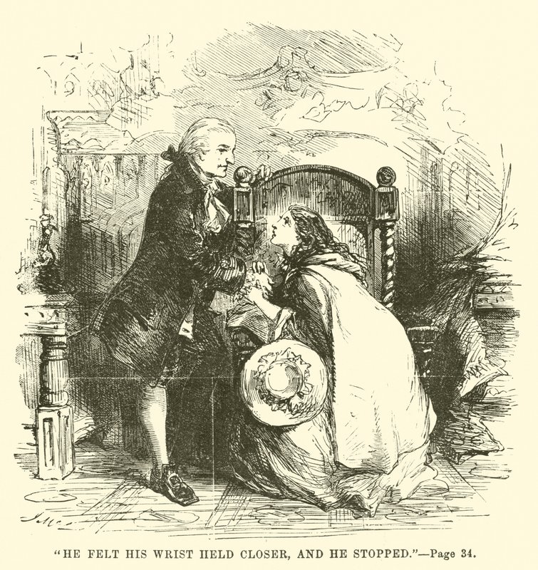 Illustration for A Tale of Two Cities by Charles Dickens by John McLenan