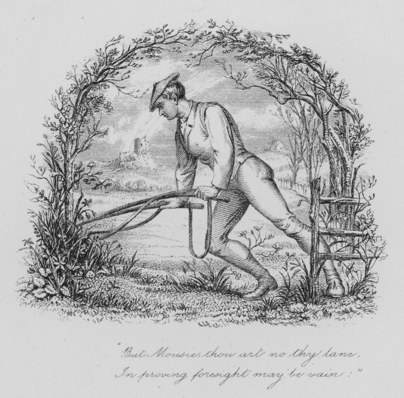 To a Mouse (engraving) by John Moyr (attr.to) Smith