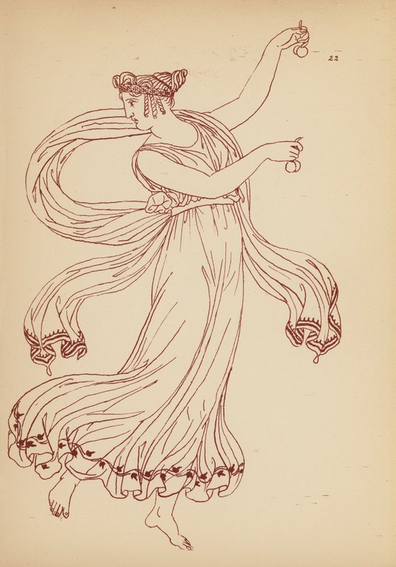 Ancient Greek Female Costume by John Moyr Smith