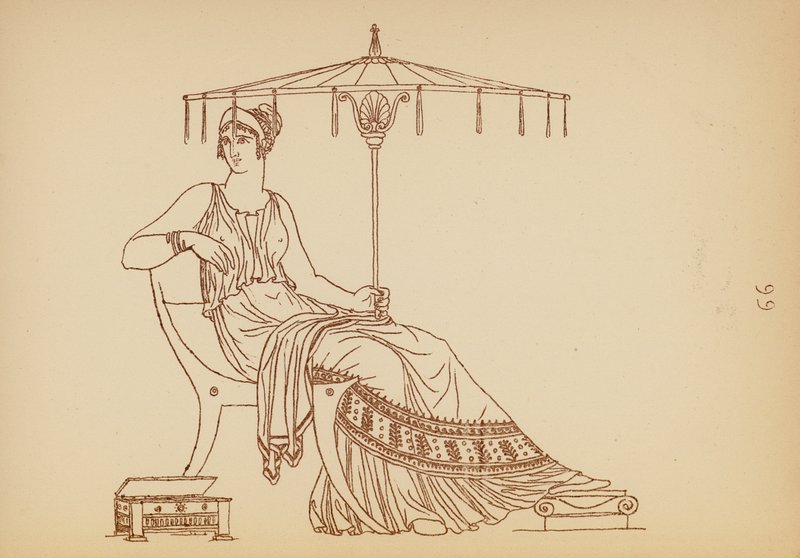 Ancient Greek Female Costume by John Moyr Smith
