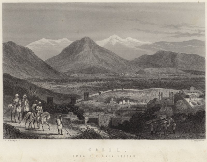 The city of Kabul by John Ramage