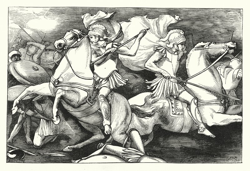 The Great Twin Brethren by John Reinhard Weguelin