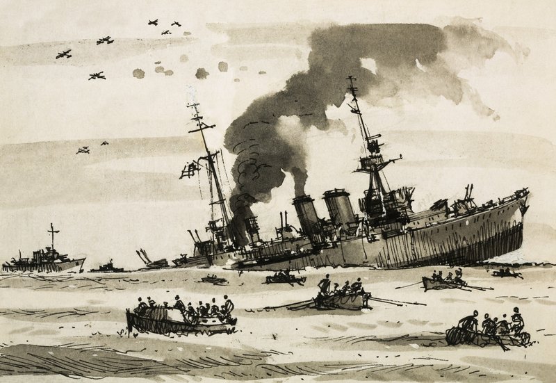 After the Malta Operation in 1942, the Cairo was Sunk by British Destroyers by John S. Smith
