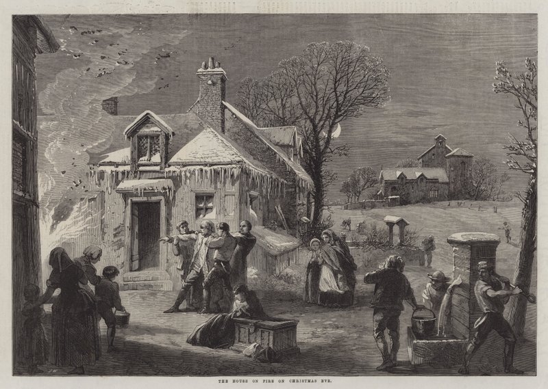 The House on Fire on Christmas Eve by John Williamson