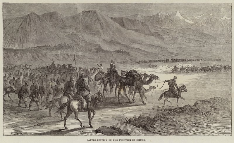 Cattle-Looting on the Frontier of Scinde by Joseph Austin Benwell