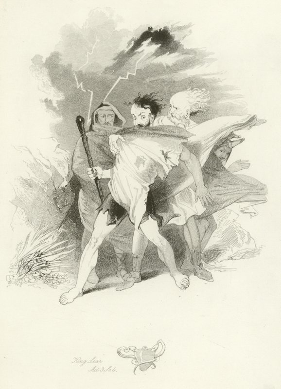 King Lear by Joseph Kenny Meadows
